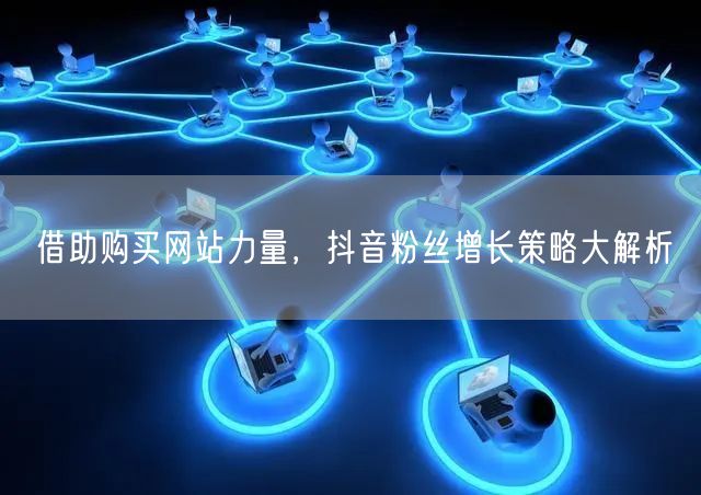 借助购买网站力量，抖音粉丝增长策略大解析