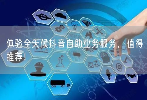 体验全天候抖音自助业务服务，值得推荐！
