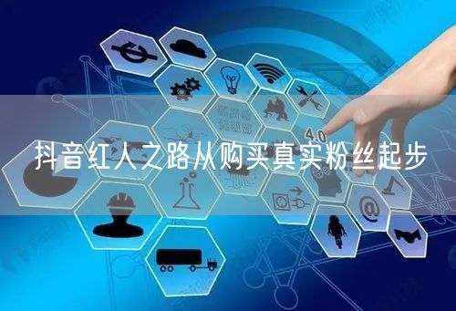 抖音红人之路从购买真实粉丝起步