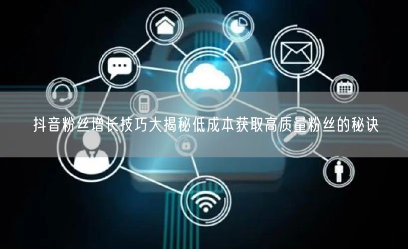 抖音粉丝增长技巧大揭秘低成本获取高质量粉丝的秘诀