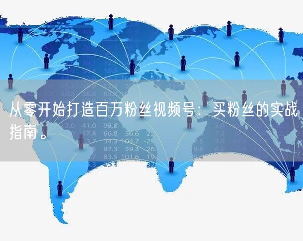 从零开始打造百万粉丝视频号：买粉丝的实战指南。