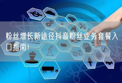 粉丝增长新途径抖音粉丝业务套餐入口指南！