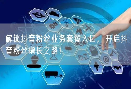 解锁抖音粉丝业务套餐入口，开启抖音粉丝增长之路！