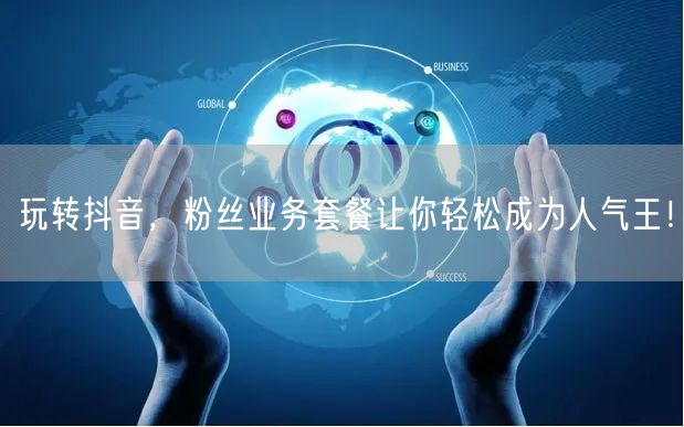 玩转抖音，粉丝业务套餐让你轻松成为人气王！