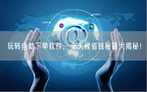 玩转自助下单软件，全天候省钱秘籍大揭秘！